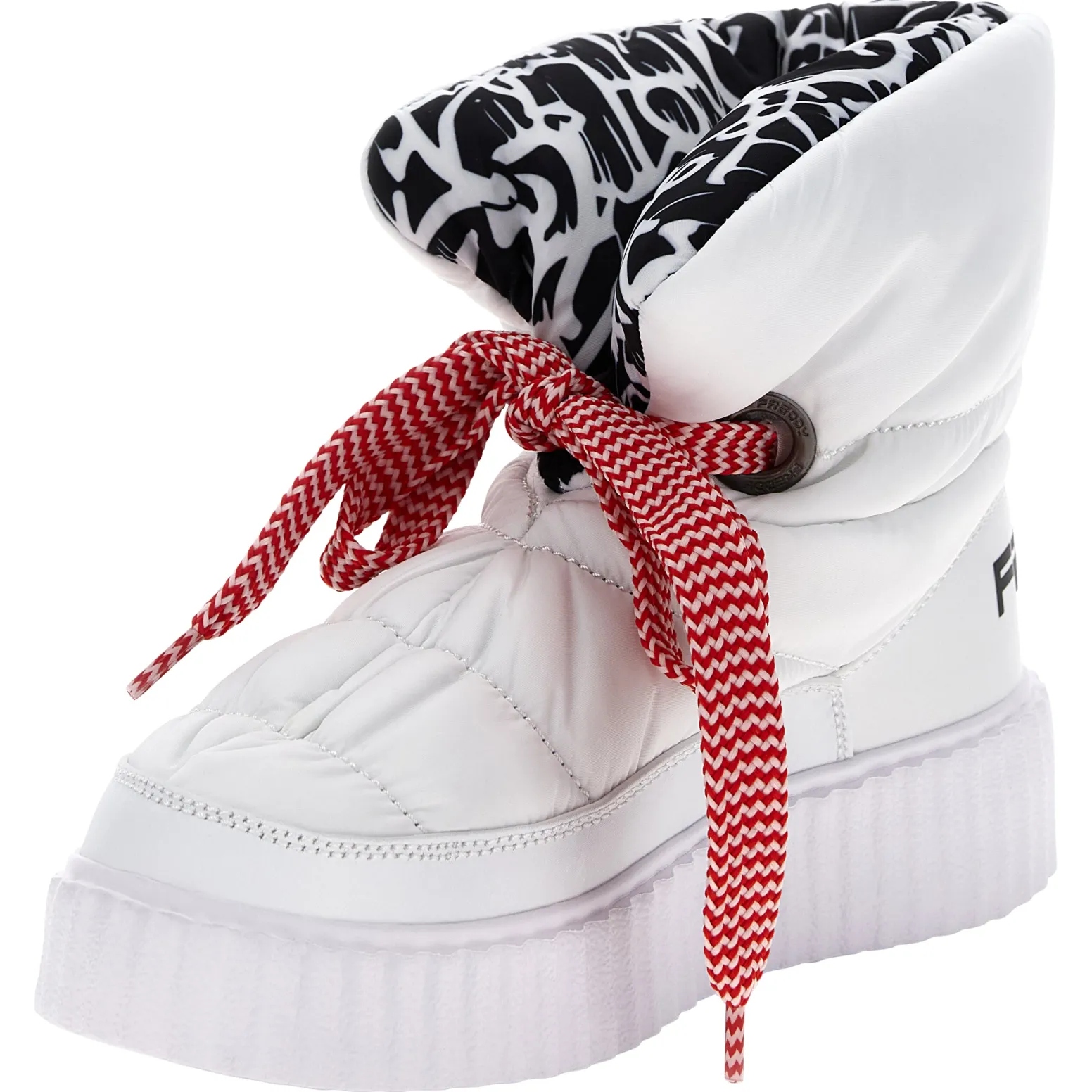 Freddy Puff Boot monocolore interno fantasia e imbottitura in pile-Donna Scarpe Sportive