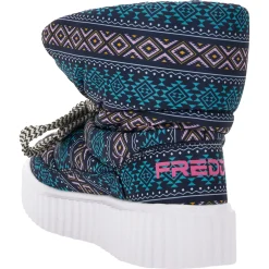 Freddy Puff Boot stampa fantasia con imbottitura in pile-Donna Scarpe Sportive