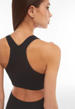 Freddy Reggiseno seamless sostegno medio con spalline incrociate-Donna Padel|Pilates