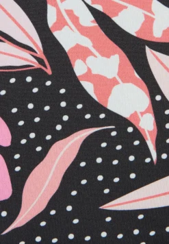 Freddy Reggiseno sportivo a sostegno medio stampa tropicale-Donna Padel|Pilates