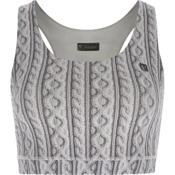 Freddy Reggiseno sportivo con stampa fotografica effetto tricot-Donna Padel|Pilates