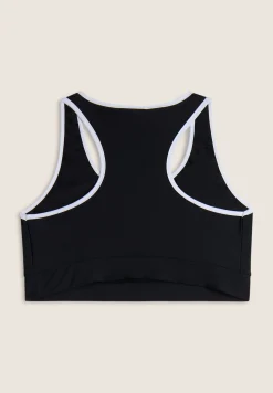 Freddy Reggiseno Sportivo con Supporto Medio e bordature a contrasto-Donna Padel|Pilates