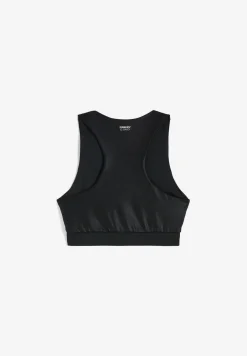 Freddy Reggiseno sportivo in tessuto tecnico coated lucido-Donna Pilates|Fitness
