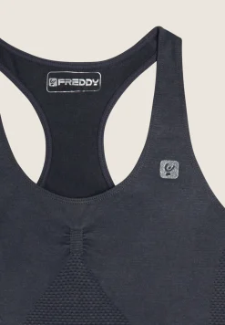 Freddy Reggiseno sportivo seamless ice wash-Donna Padel|Pilates
