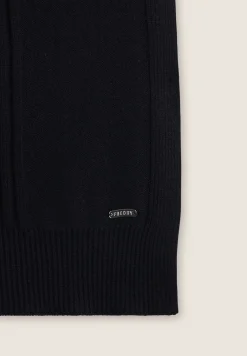 Freddy Sciarpa in maglia con treccia centrale decorativa-Donna Accessori Sportivi