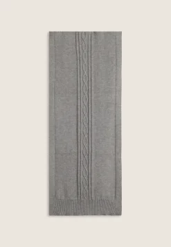 Freddy Sciarpa in maglia con treccia centrale decorativa-Donna Accessori Sportivi