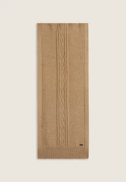 Freddy Sciarpa in maglia con treccia centrale decorativa-Donna Accessori Sportivi