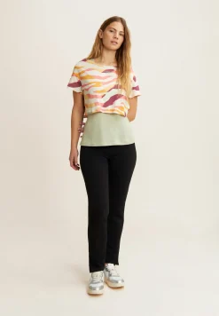 Freddy Set T-shirt Cropped multicolore e Canotta-Donna T-shirts
