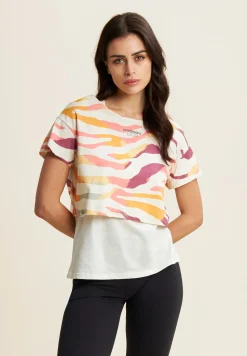Freddy Set T-shirt Cropped multicolore e Canotta-Donna T-shirts