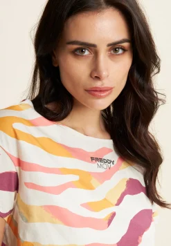 Freddy Set T-shirt Cropped multicolore e Canotta-Donna T-shirts