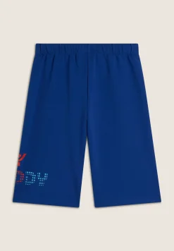 Freddy Short Bambino in cotone con Logo Multicolore- Shorts