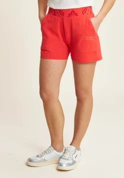 Freddy Short sportivi con fascia in vita floreale-Donna Ginnastica|Shorts