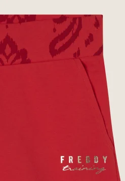 Freddy Short sportivi con fascia in vita floreale-Donna Ginnastica|Shorts