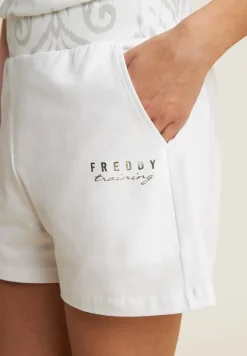 Freddy Short sportivi con fascia in vita floreale-Donna Ginnastica|Shorts