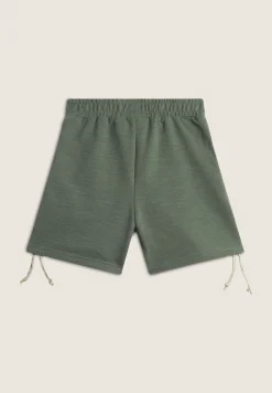 Freddy Shorts Bambina in Cotone Mélange con Coulisse Regolabili- Shorts