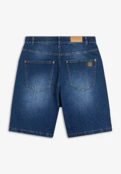 Freddy Shorts mom fit vita alta in denim con risvolto sul fondo-Donna Padel|Shorts