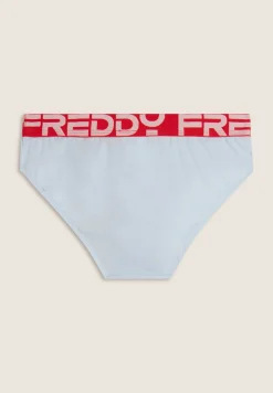 Freddy Slip Uomo con Elastico Jacquard Colorato e Maxi Logo-Uomo Underwear