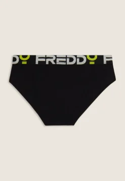 Freddy Slip Uomo con Elastico Jacquard e Maxi Logo-Uomo Underwear
