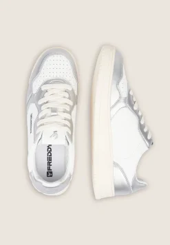 Freddy Sneakers in pelle stile basket-Donna Scarpe Sportive