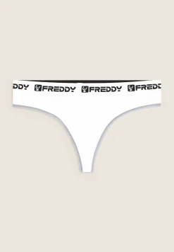 Freddy Tanga in Cotone Elasticizzato con Elastico Jacquard-Donna Underwear