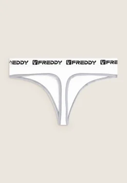 Freddy Tanga in Cotone Elasticizzato con Elastico Jacquard-Donna Underwear