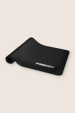 Freddy Tappetino nero fitness e yoga con cinghia per il trasporto-Donna Accessori Sportivi|Accessori Sportivi