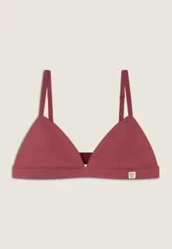 Freddy Top a triangolo in similpelle laminata-Donna Top E Canotte