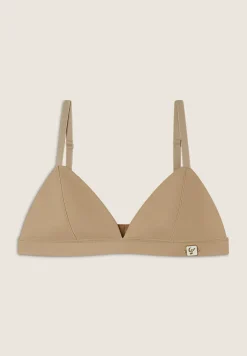Freddy Top a triangolo in similpelle laminata-Donna Top E Canotte