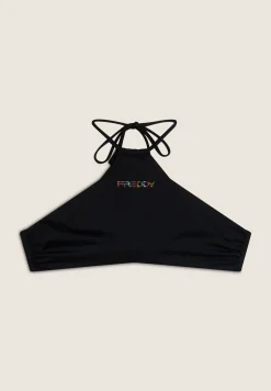 Freddy Top bikini con logo composto da strass-Donna Costumi Da Bagno