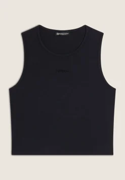 Freddy Top Cropped slim fit in jersey stretch-Donna Top E Canotte