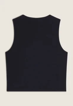 Freddy Top Cropped slim fit in jersey stretch-Donna Top E Canotte