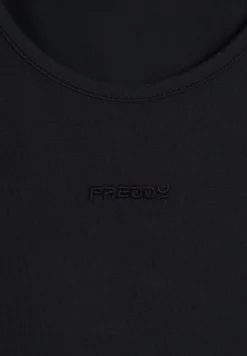 Freddy Top Cropped slim fit in jersey stretch-Donna Top E Canotte