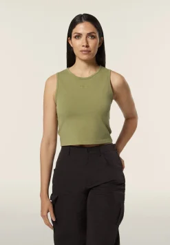 Freddy Top Cropped slim fit in jersey stretch-Donna Top E Canotte