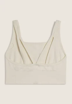 Freddy Top sportivo con coppe e inserti a spina di pesce-Donna Pilates|Fitness