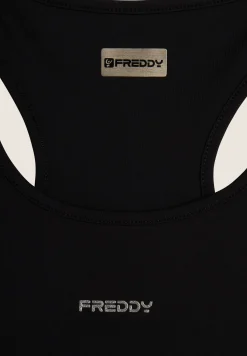 Freddy Top sportivo in tessuto traspirante D.I.W.O.® Nylon-Donna Top E Canotte