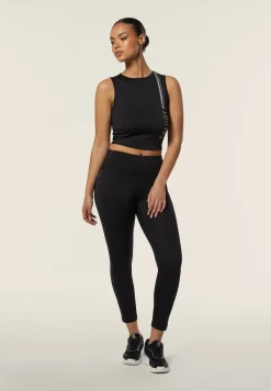 Freddy Top sportivo in tessuto tecnico con stampa metallizata-Donna Padel|Pilates