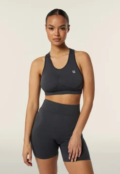 Freddy Top sportivo seamless ice wash con spalline incrociate-Donna Padel|Pilates