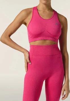 Freddy Top sportivo seamless ice wash con spalline incrociate-Donna Padel|Pilates