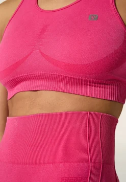 Freddy Top sportivo seamless ice wash con spalline incrociate-Donna Padel|Pilates