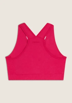 Freddy Top sportivo seamless ice wash con spalline incrociate-Donna Padel|Pilates