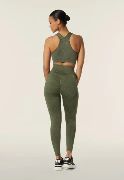Freddy Top sportivo seamless ice wash con spalline incrociate-Donna Padel|Pilates