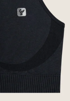 Freddy Top sportivo seamless ice wash con spalline incrociate-Donna Padel|Pilates