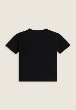 Freddy T-shirt Bambina corta in jersey elasticizzato logo bronzo- T-shirts