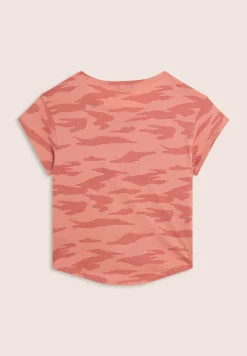 Freddy T-shirt camouflage con maniche ad aletta-Donna Fitness|T-shirts