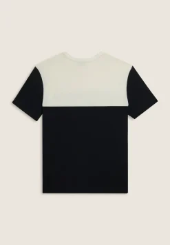 Freddy T-shirt colour block con stampa sulla spalla-Uomo T-shirts E Polo