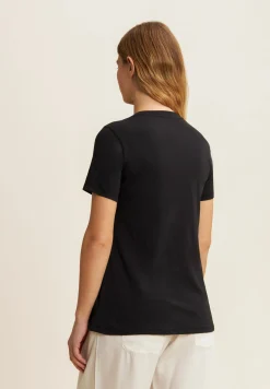Freddy T-shirt comfort fit in jersey con dettagli preziosi-Donna Padel|Pilates