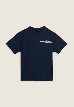 Freddy T-shirt con cuciture a blocchi e inserto a contrasto-Uomo T-shirts E Polo