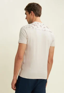 Freddy T-shirt con inserti camouflage e logo sul cuore-Uomo T-shirts E Polo