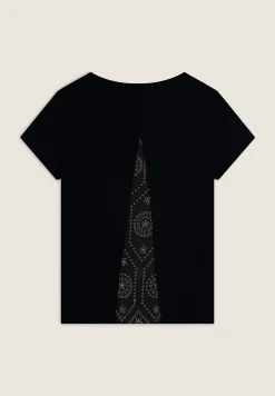 Freddy T-shirt con inserto posteriore in Sangallo-Donna T-shirts