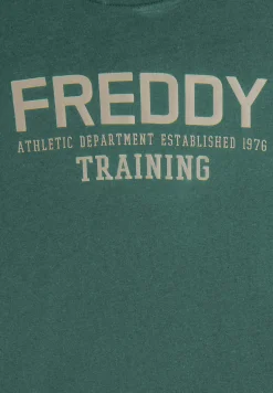 Freddy T-shirt con logo centrale e dettaglio camouflage-Uomo T-shirts E Polo